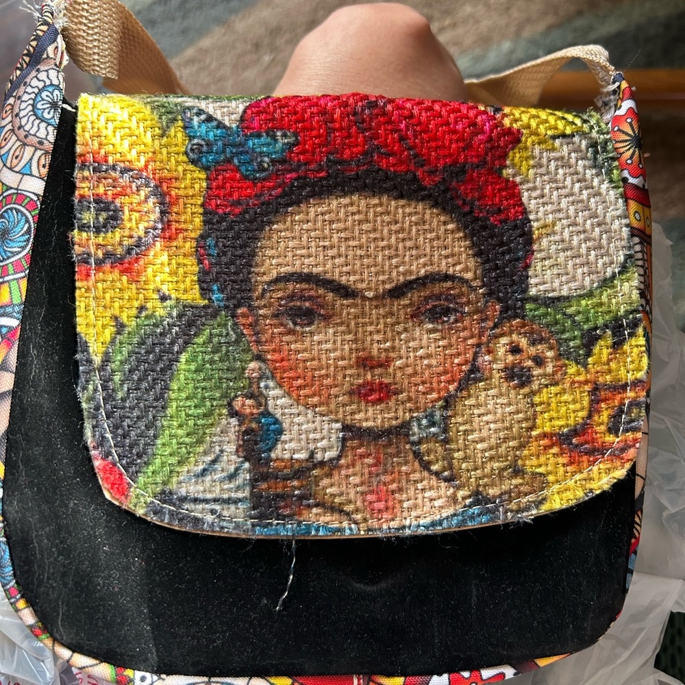 Artistic Mini Bag with Frida Design